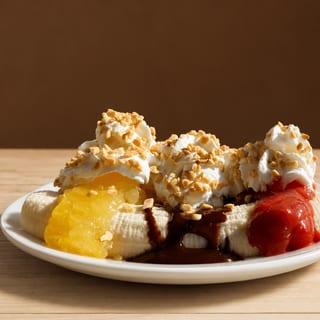 Homemade Banana Split