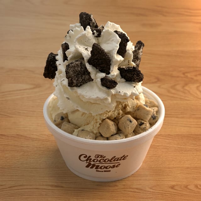 Cookie Monster Sundae.