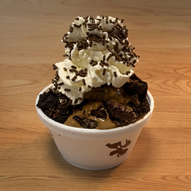 Chocolate Explosion Sundae.